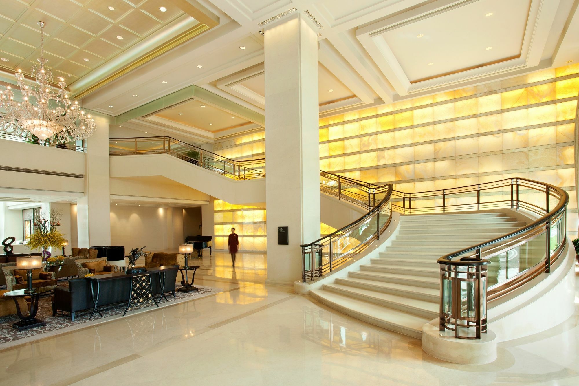 Tianjin Goldin Metropolitan Polo Club Hotel Xiqing Luaran gambar